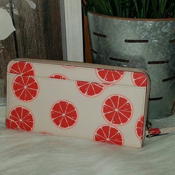 Kate spade grapefruit neda wallet - Picture 3 of 4